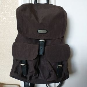 Baggallini nylon backpack, brown